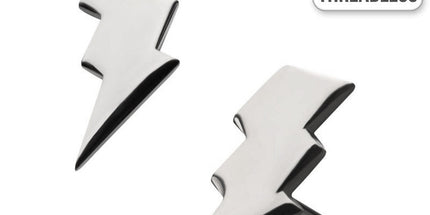 Invictus Threadless Titanium Lightning Bolt Attachment