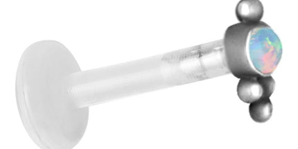 Bioplast Cast Steel Opal Decorative Labret6