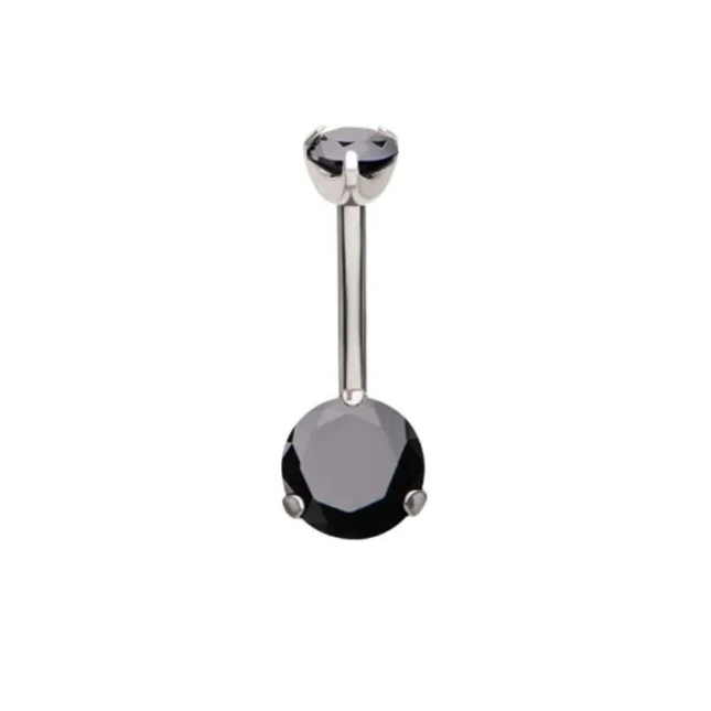 Invictus Internally Threaded Titanium Prong Set Navel