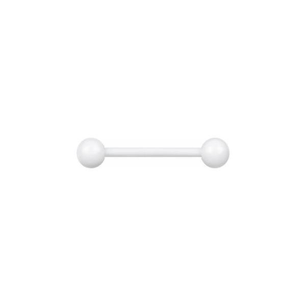 Bioplast White Barbell