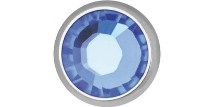 Titanium Highline Jewelled Disc for Internally Threaded Jewellery