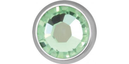Titanium Highline Jewelled Disc for Internally Threaded Jewellery
