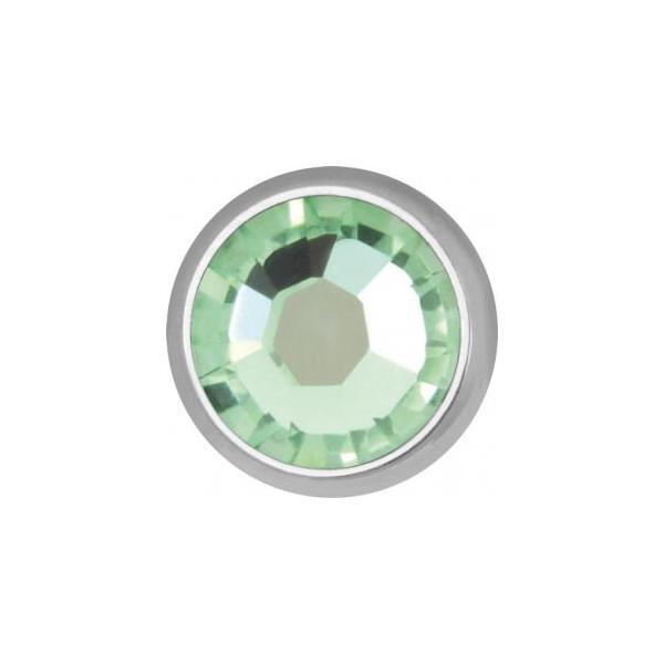 Titanium Highline Jewelled Disc for Internally Threaded Jewellery