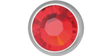 Titanium Highline Jewelled Disc for Internally Threaded Jewellery