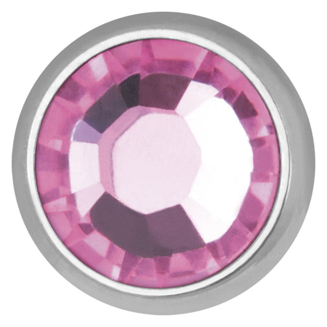 Titanium Highline Jewelled Disc for Internally Threaded Jewellery