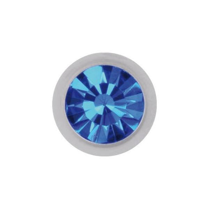 Titanium Highline Multi cut Jewelled Threaded Ball
