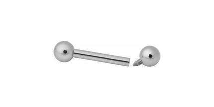 Titanium Highline Internally Threaded 3 piece Barbells