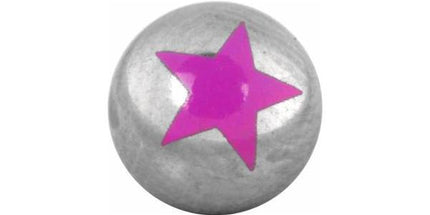 Titanium Highline Star Threaded Ball