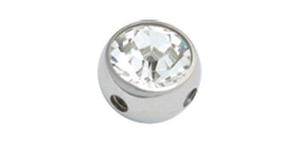 Titanium Highline Jewelled Quad Threaded Ball