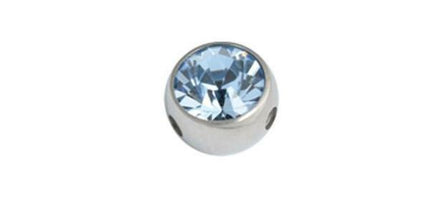 Titanium Highline Jewelled Quad Threaded Ball