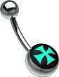 Titanium Picturebell Cross Green/Black