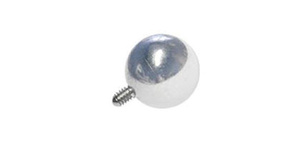 Titanium Highline Internally Threaded Rattle Ball