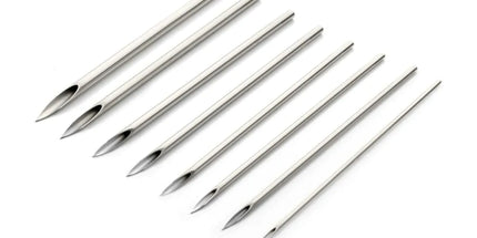 Invictus Tri-Beveled Ultra-Sharp Tips Biomedical-Grade Piercing Needles