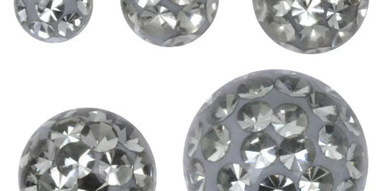 Steel Basicline Sealed Multi Jewelled Threaded Ball