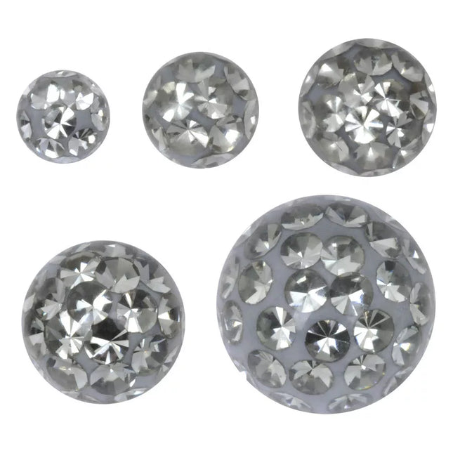 Steel Basicline Sealed Multi Jewelled Threaded Ball