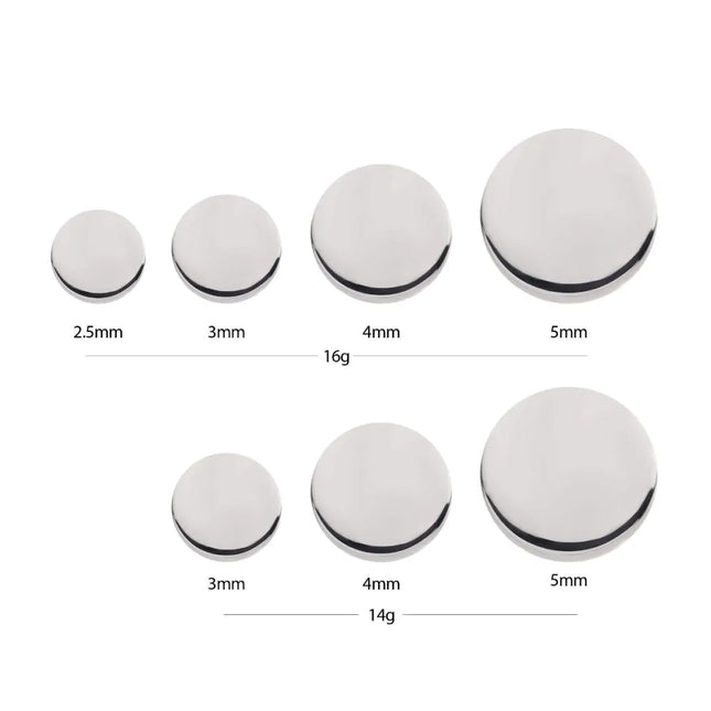 Invictus Titanium Internally Threaded Flat Disc