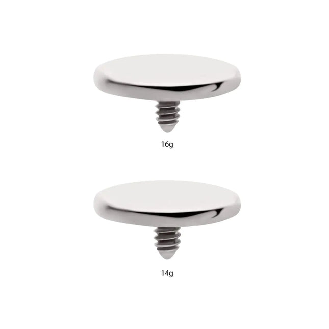 Invictus Titanium Internally Threaded Flat Disc