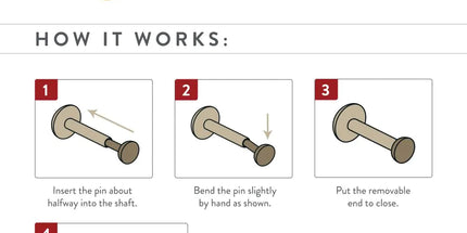 Invictus Threadless Titanium Labret Stem 2.5mm or 4mm Base