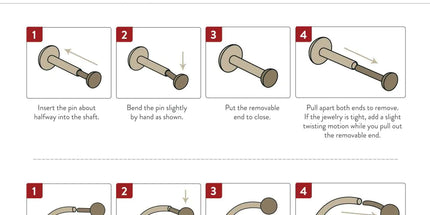 Invictus 14Kt Yellow Gold Threadless Prong Set Round Gem Triple Spike Top