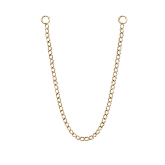 Titanium PVD Hanging Chains for Hinged Segment Rings - 30mm