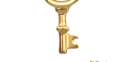 Invictus 24Kt Gold PVD Titanium Threadless Key Top