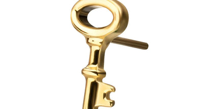 Invictus 24Kt Gold PVD Titanium Threadless Key Top