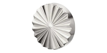 Invictus Titanium Internally Threaded Radiant Corrugated Round Top