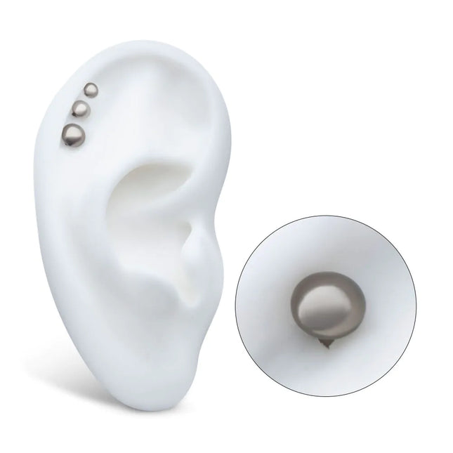 Invictus Titanium Internally Threaded UFO Shape Disk Top