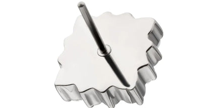 Invictus Titanium Threadless Radiant Cluster Top