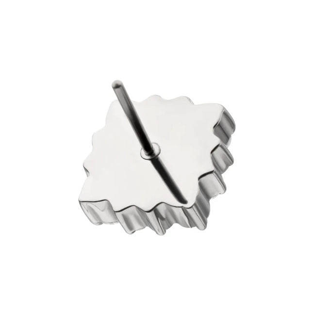 Invictus Titanium Threadless Radiant Cluster Top