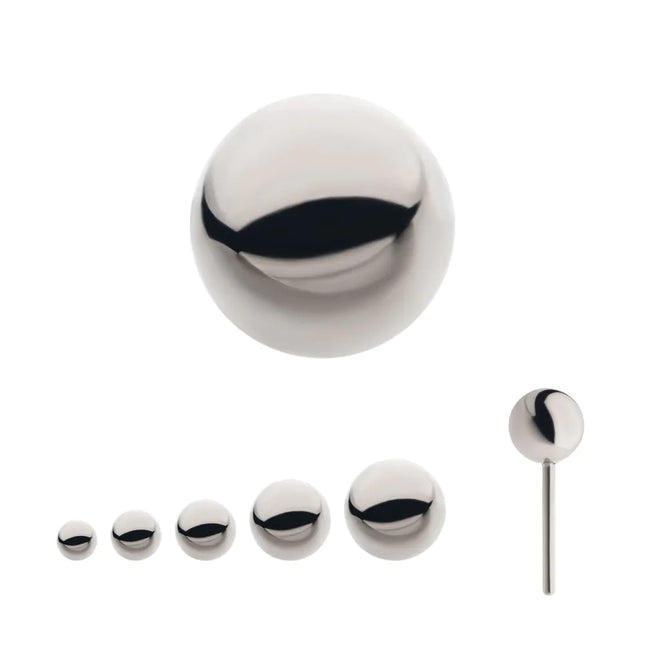 Invictus Titanium Threadless Top Ball